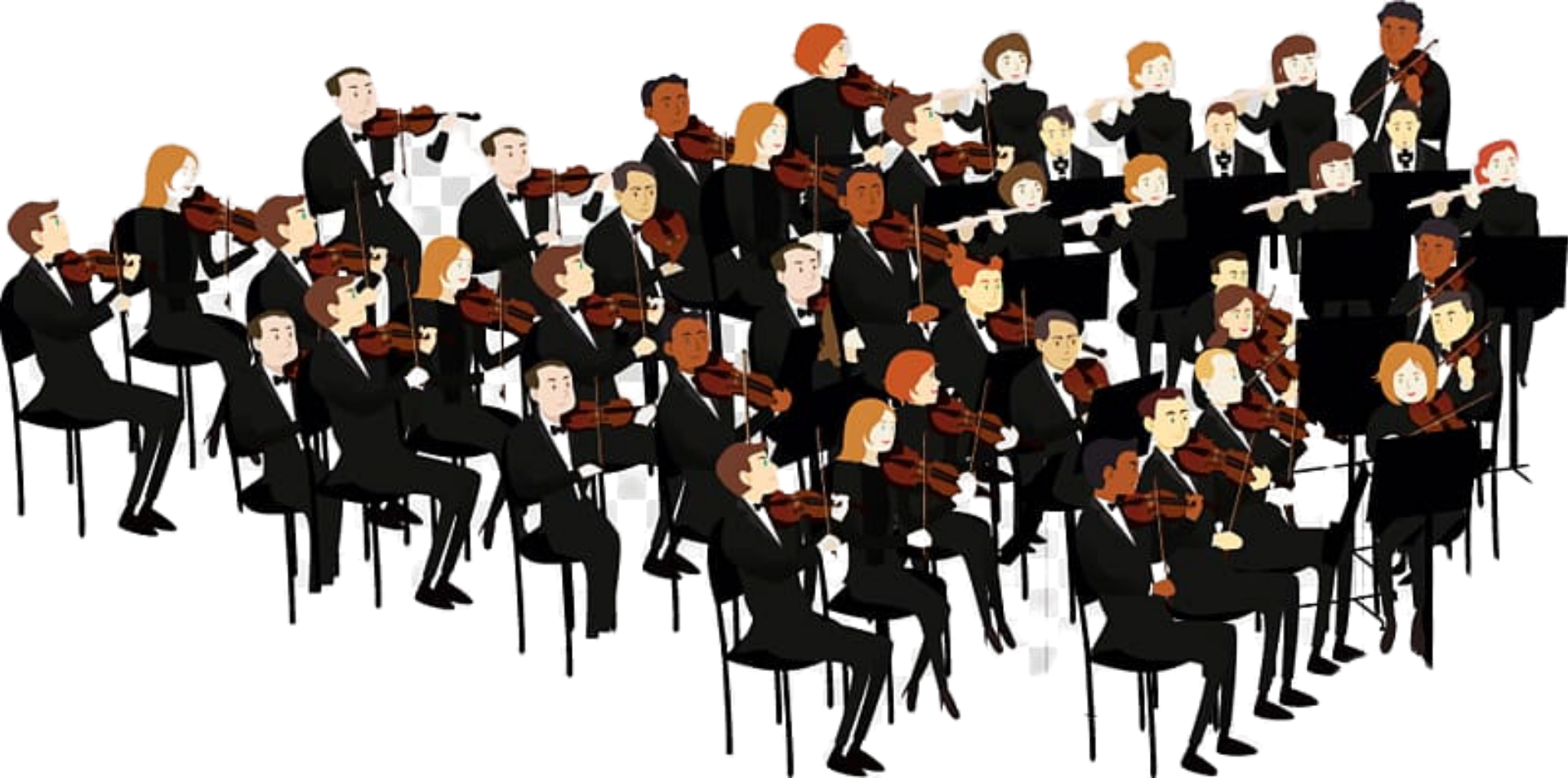 Orchestra choir. Симфонический оркестр на белом фоне. Оркестр иллюстрация. Симфонический оркестр на прозрачном фоне. Оркестр на прозрачном фоне.